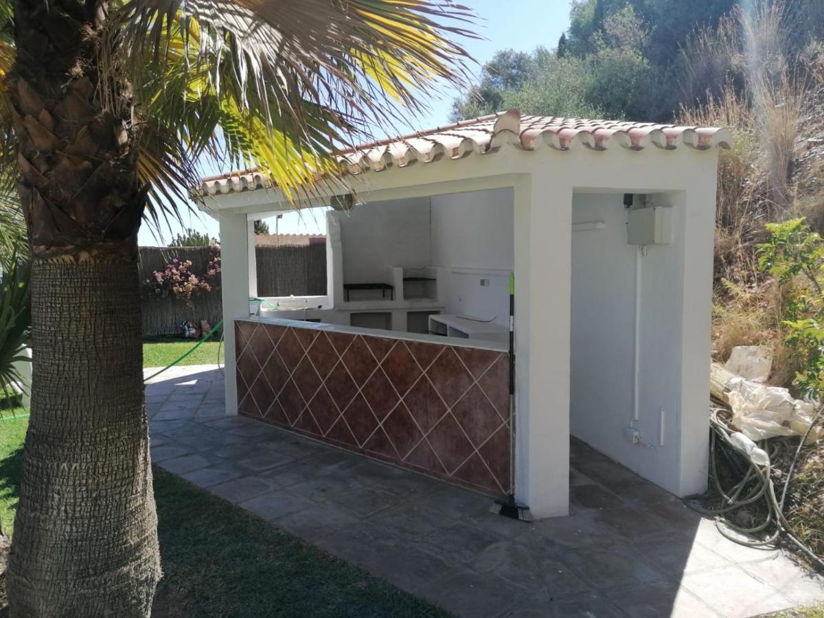 Gran Villa Con Vistas Al Mar Y Piscina Privada Malaga Luaran gambar
