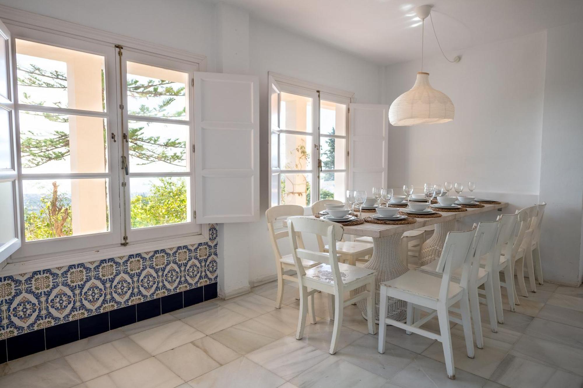 Gran Villa Con Vistas Al Mar Y Piscina Privada Malaga Luaran gambar